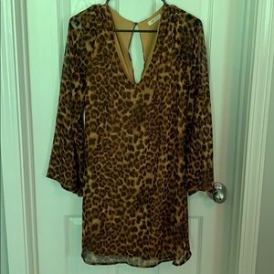 Leopard print dress
